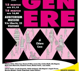 15-16/03/2014 – Genere XX – Compagnia Teatrale il GRILLO per Vigevano-Prabis